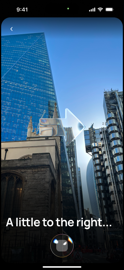 Real-time Guidance camera view