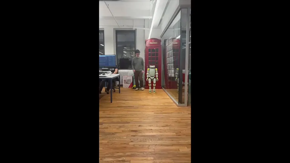 Robot in office
